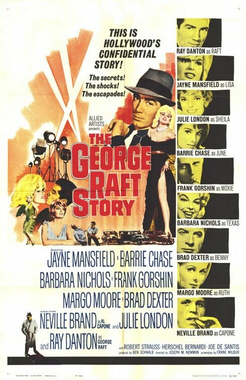 Постер фильма The George Raft Story