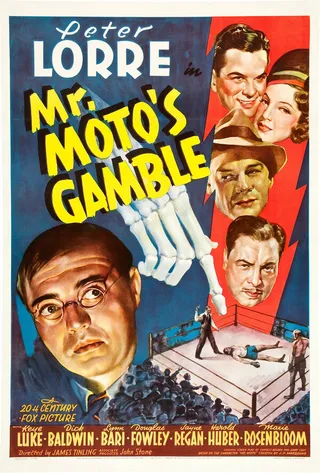 Постер Азартная игра мистера Мото (1938)