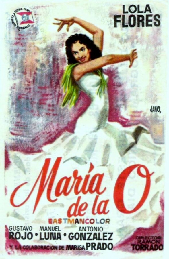 Постер фильма María de la O