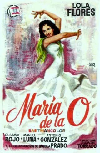 Постер María de la O (1959)