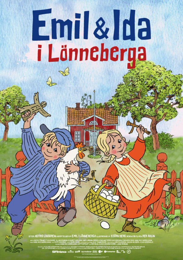 Постер фильма Эмиль и Ида из Лённеберги
