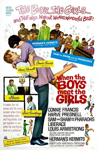 Постер Когда парни встречают девушек (1965)