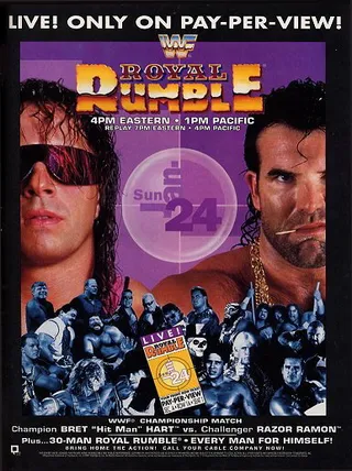 Постер WWF Королевская битва (1993)