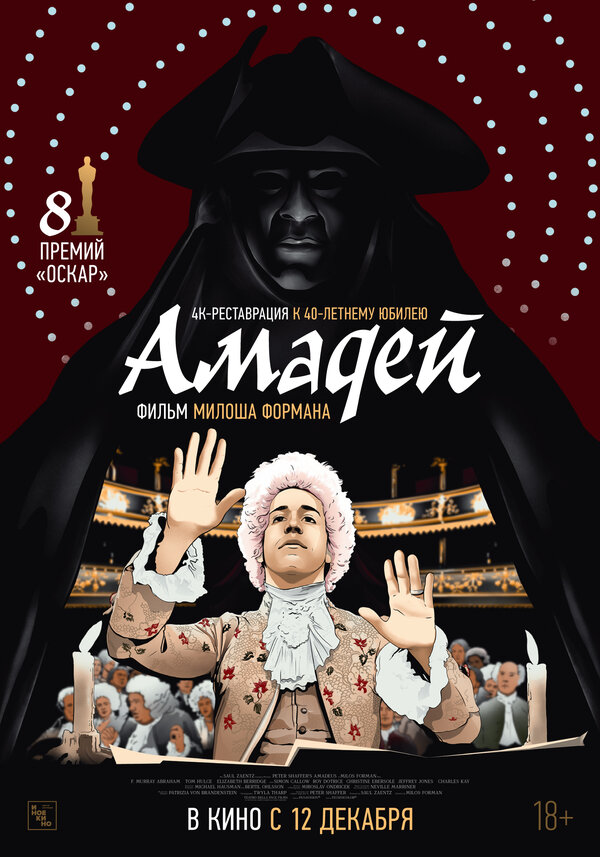 Постер фильма Амадей