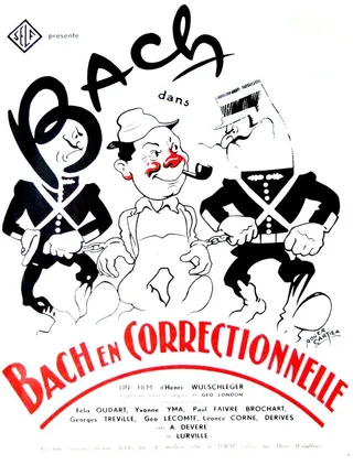 Постер Bach en correctionnelle (1940)