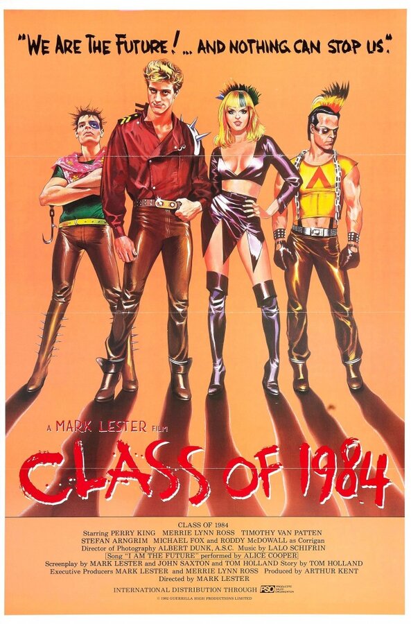 Постер фильма Класс 1984