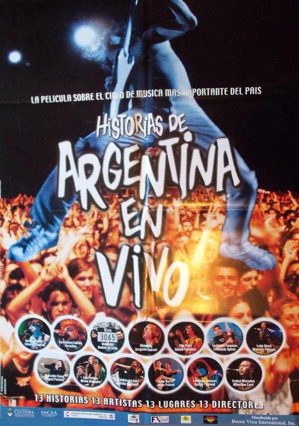 Постер фильма Historias de Argentina en vivo
