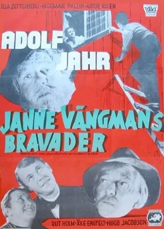Постер Janne Vängmans bravader (1948)