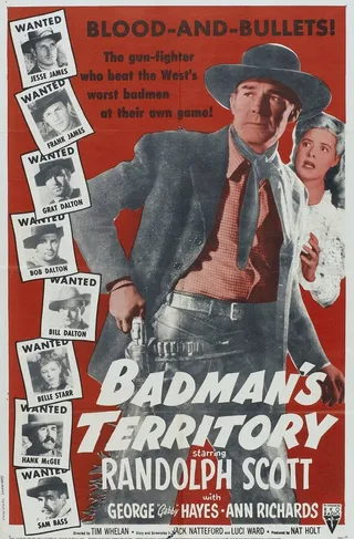 Постер Badman's Territory (1946)