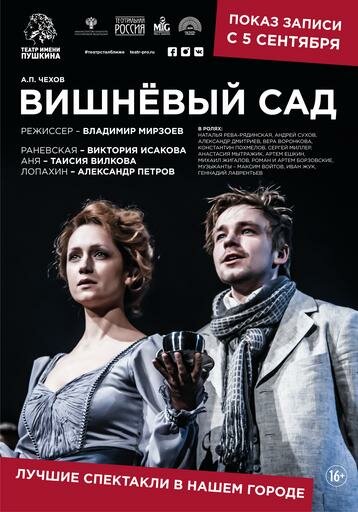Постер фильма Вишневый сад