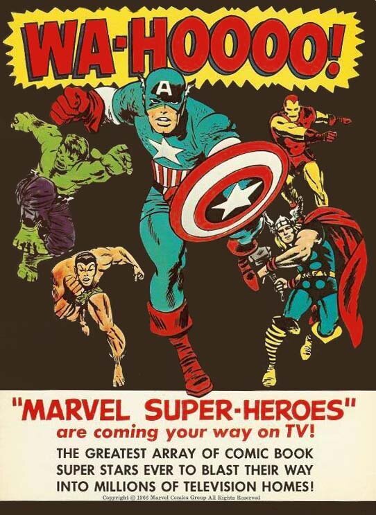 Постер Супергерои Marvel