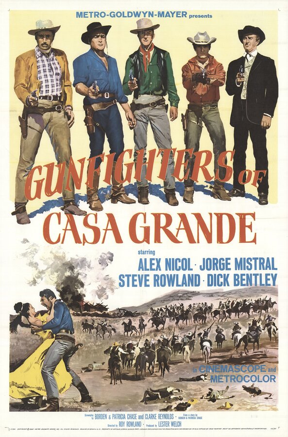 Постер фильма Gunfighters of Casa Grande