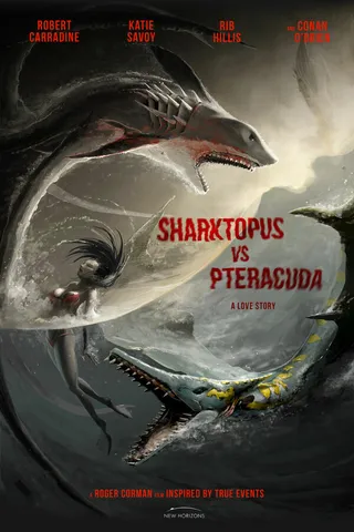 Постер Акулосьминог против птеракуды (2014)