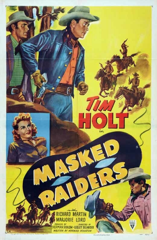 Постер фильма Masked Raiders