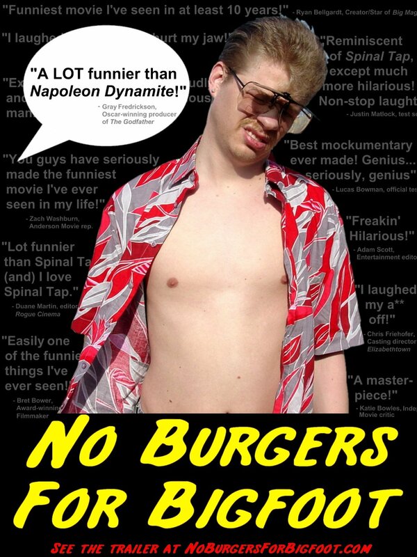 Постер фильма No Burgers for Bigfoot