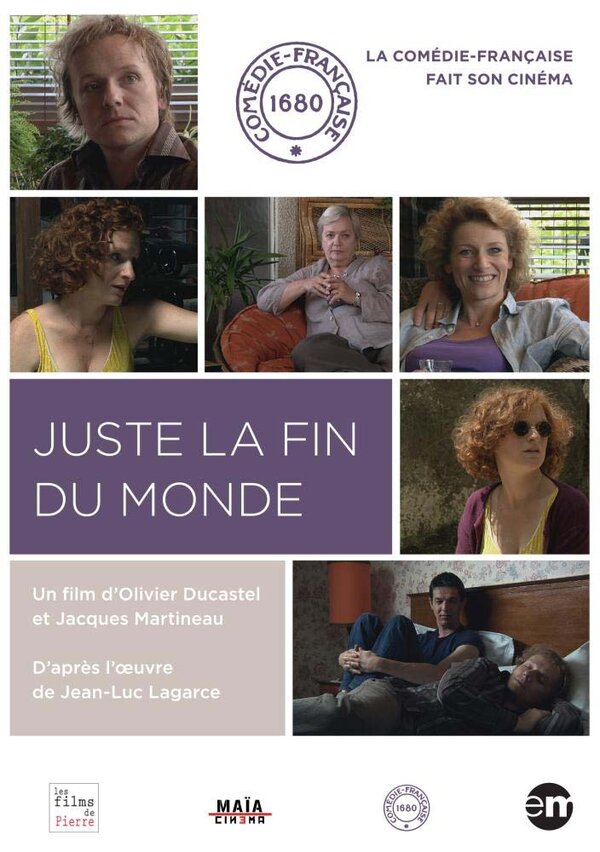 Постер фильма Juste la fin du monde de Jean-Luc Lagarce