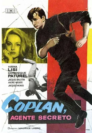 Постер Коплан идёт на риск (1964)
