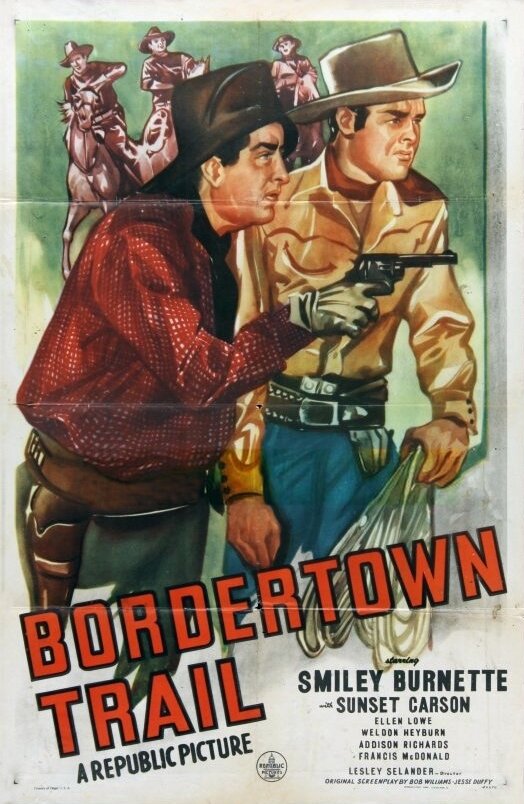 Постер фильма Bordertown Trail