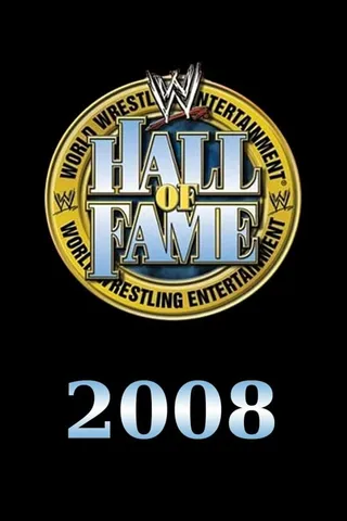 Постер WWE Зал славы 2008 (2008)