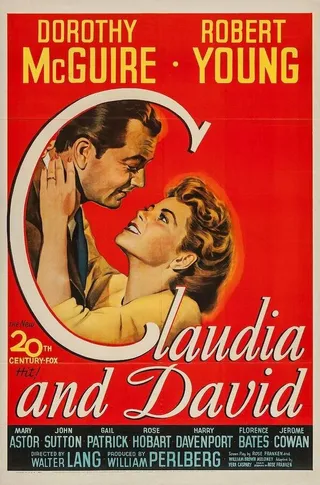 Постер Клаудия и Дэвид (1946)