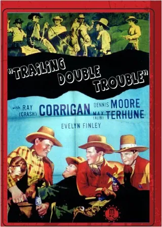 Постер Trailing Double Trouble (1940)