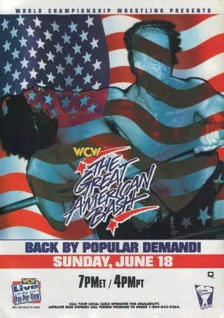 Постер WCW Мощный американский удар (1995) Постер WCW Мощный американский удар (1995)