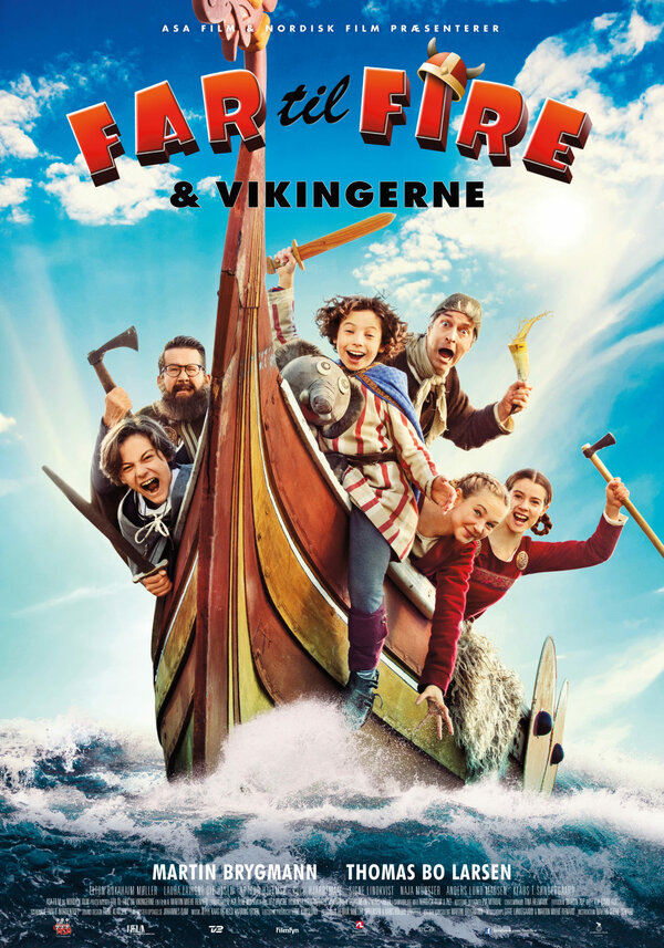 Постер фильма Far til fire & vikingerne