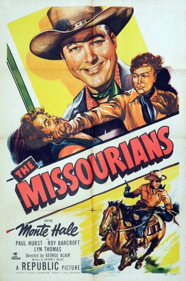 Постер фильма The Missourians