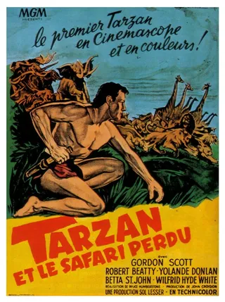 Постер Тарзан и неудачное сафари (1957)