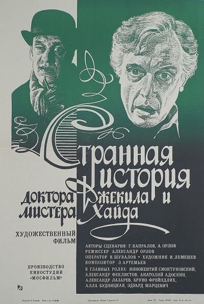 Постер фильма Странная история доктора Джекила и мистера Хайда