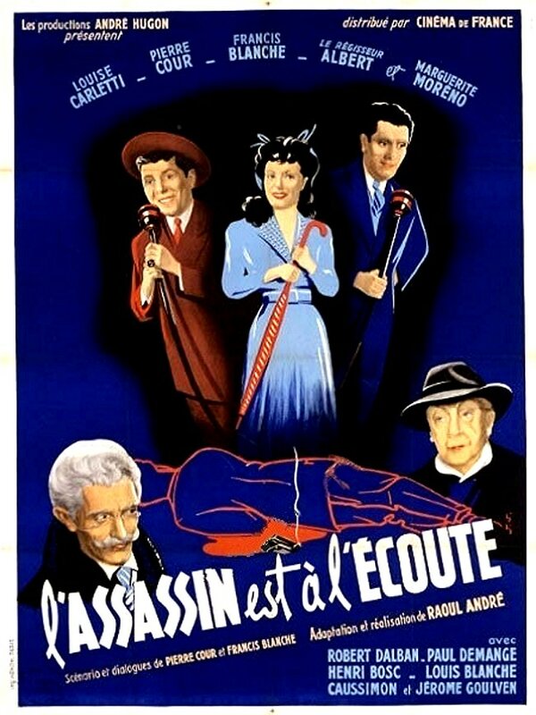 Постер фильма L'assassin est à l'écoute