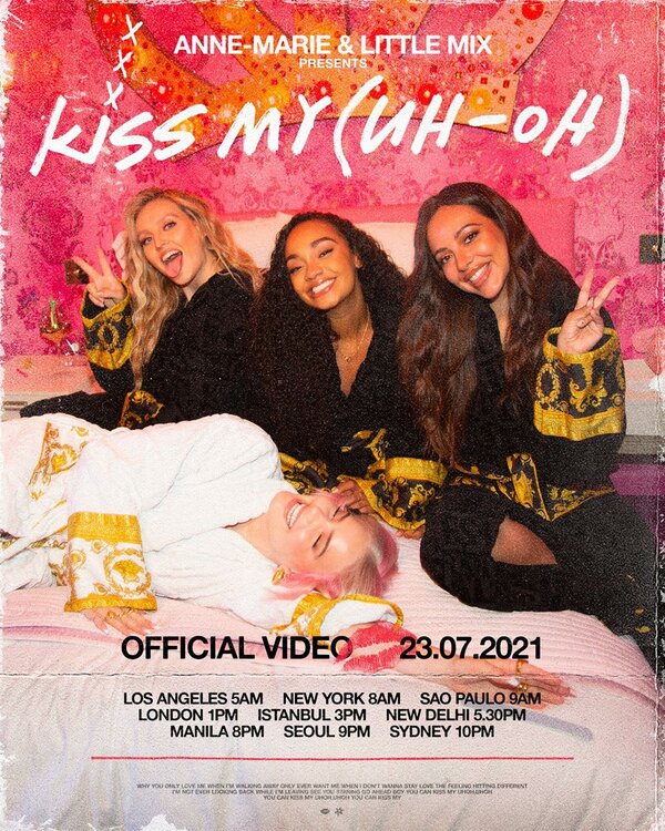 Постер фильма Anne-Marie & Little Mix: Kiss My (Uh Oh)