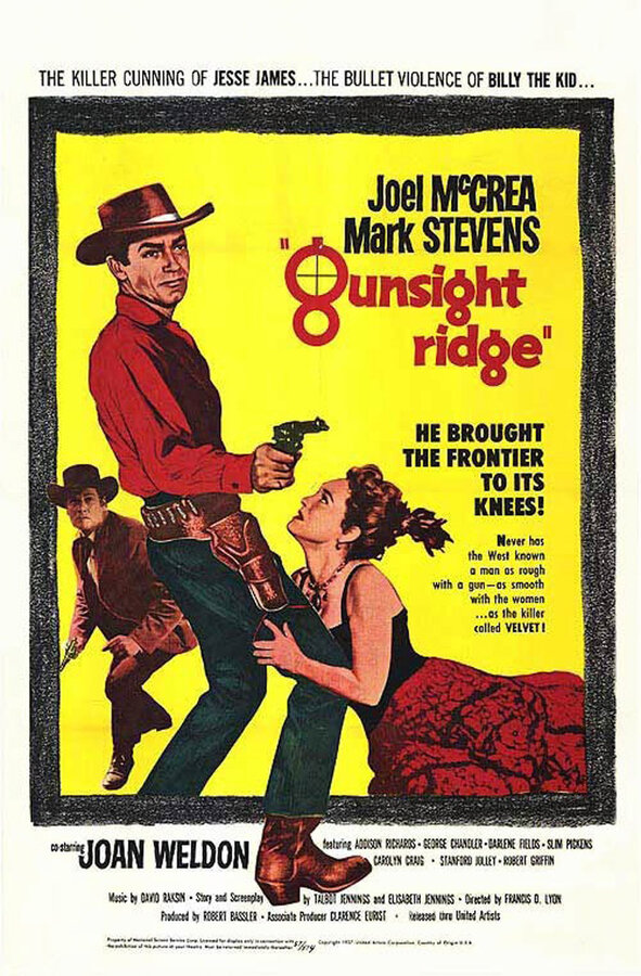 Постер фильма Gunsight Ridge