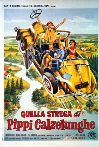 Постер Путешествие с Пеппи Длинныйчулок (1970)