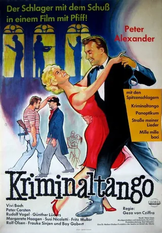 Постер Криминальное танго (1960)