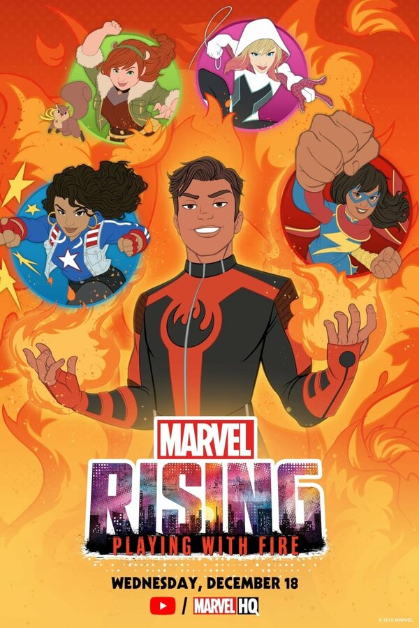 Постер фильма Восход Marvel: Игра с огнём