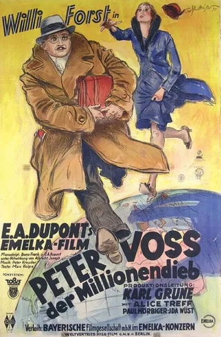 Постер Петер Фосс, который украл миллионы (1932)