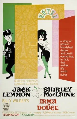 Постер Нежная Ирма (1963)