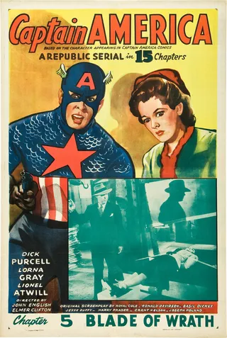 Постер Капитан Америка (1944)