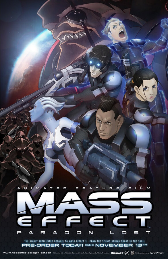 Постер фильма Mass Effect: Утерянный Парагон