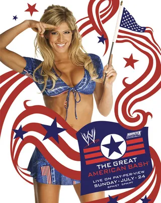 Постер WWE Мощный американский удар (2005)