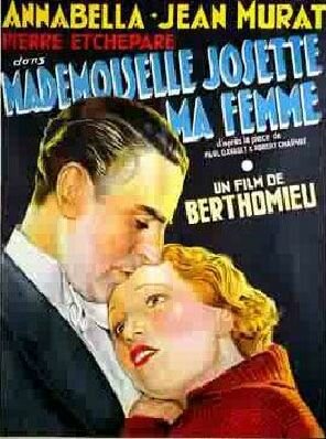 Постер Мадемуазель Жозетта, моя жена (1933)