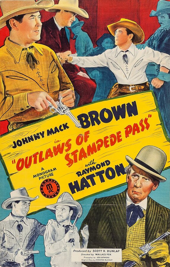 Постер фильма Outlaws of Stampede Pass