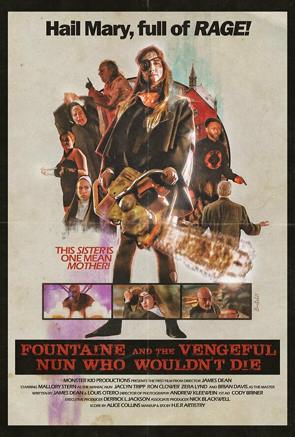 Постер фильма Fountaine and the Vengeful Nun Who Wouldn't Die