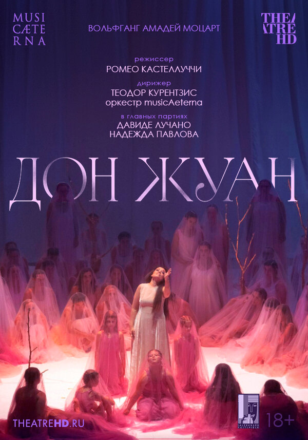 Постер фильма TheatreHD: Курентзис: Дон Жуан
