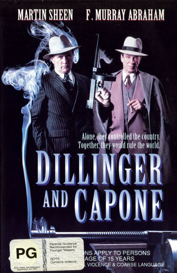 Постер фильма Диллинджер и Капоне