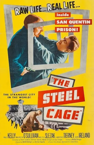 Постер Стальная клетка (1954)