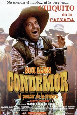 Постер Aquí llega Condemor, el pecador de la pradera (1996)