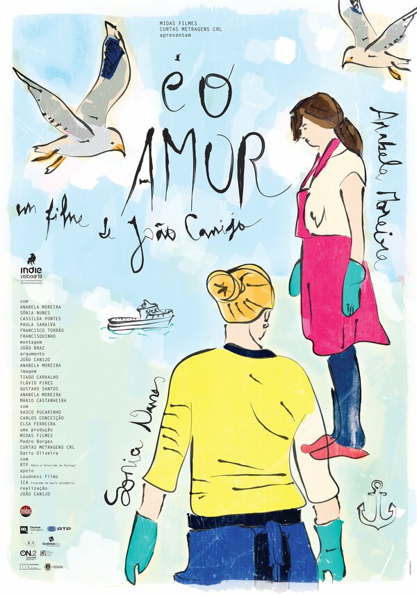 Постер фильма É o Amor