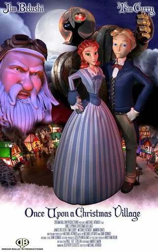Постер Once Upon a Christmas Village (2007)